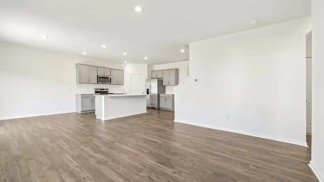 Spacious, unfurnished interior of a new home in Shahbain Reserve, Raeford (Image 26). Spacious, unfurnished interior of a new home in Shahbain Reserve, Raeford (Image 26).