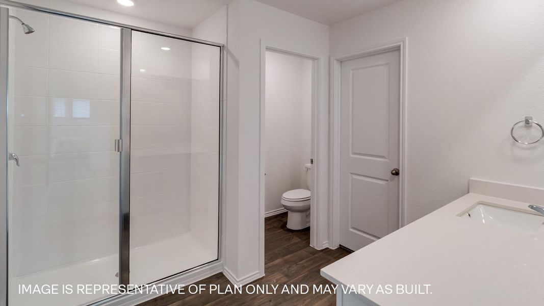Furnished interior view inside a new home in Valverde, Bastrop (Image 5).