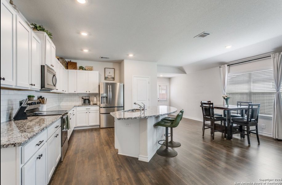 Furnished interior view inside a new home in Red River Ranch, Cibolo (Image 9).