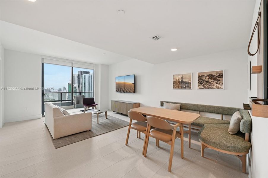 Furnished interior view inside a new home in Natiivo Miami, Miami (Image 3).