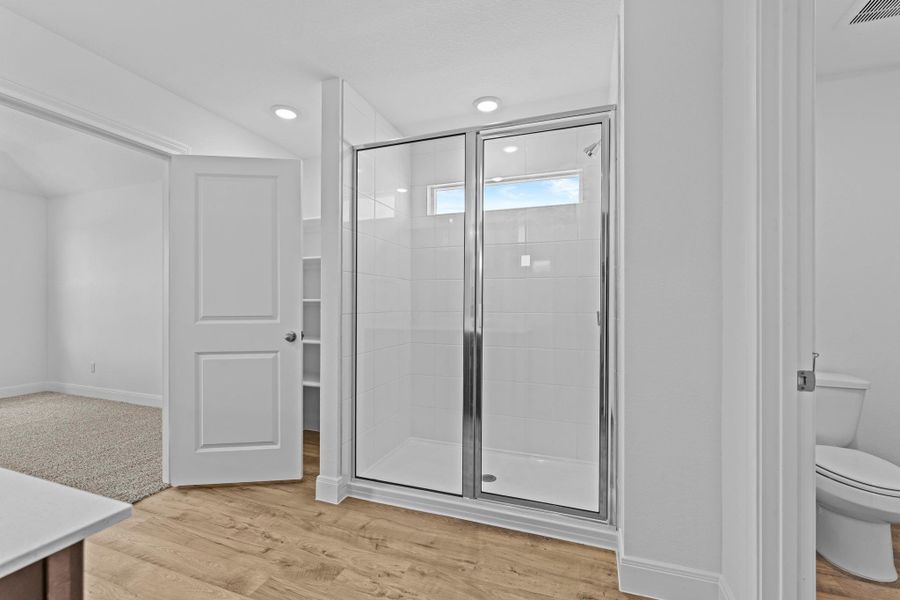 Furnished interior view inside a new home in Railhead, Cedar Creek (Image 3).