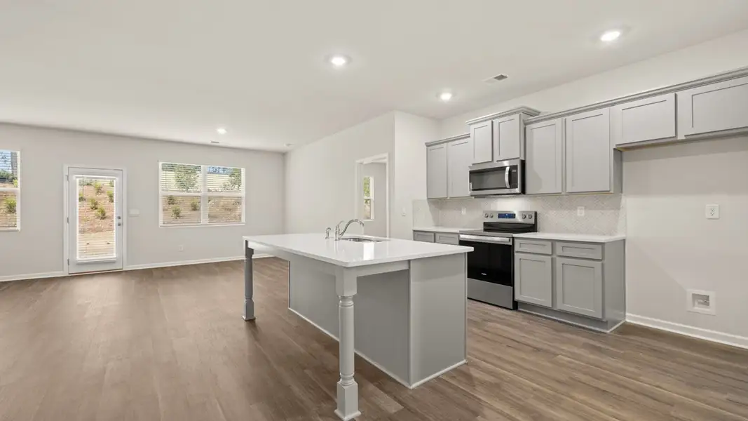 Representative furnished interior of a home built from the Aria by D.R. Horton in The Preserve at Agricultural Village, Perry (Image 4).
