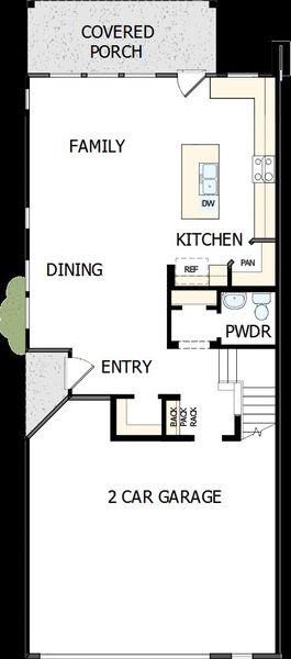 2D floor plan layout of this home in Westview Towns, Waxhaw, NC (Image 2). 2D floor plan layout of this home in Westview Towns, Waxhaw, NC (Image 2).