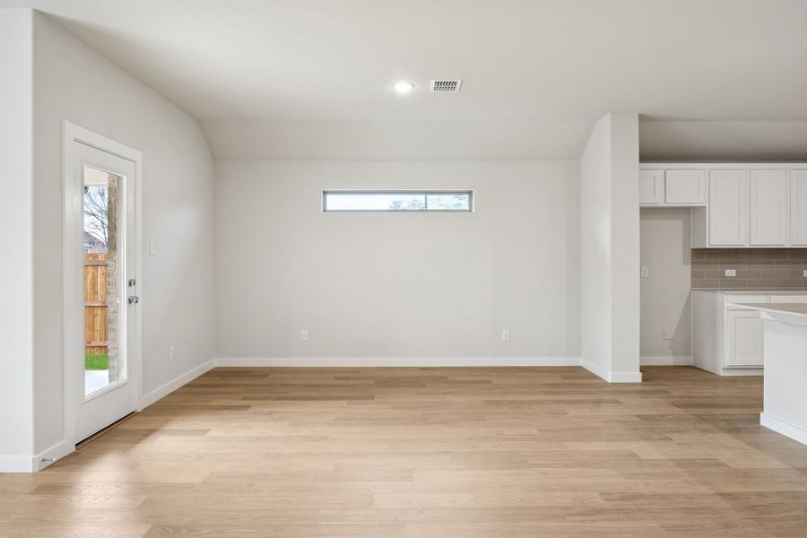 Dining Room in the Heisman home plan by Trophy Signature Homes – REPRESENTATIVE PHOTO