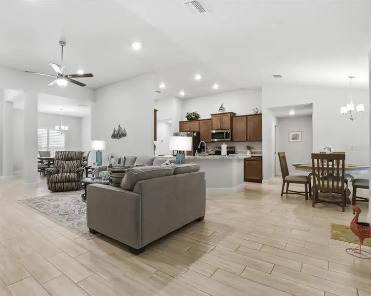 Furnished interior view inside a new home in , Homosassa (Image 8).