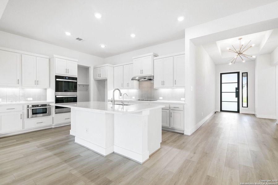 Furnished interior view inside a new home in Arbors at Fair Oaks, Boerne (Image 7). Furnished interior view inside a new home in Arbors at Fair Oaks, Boerne (Image 7).