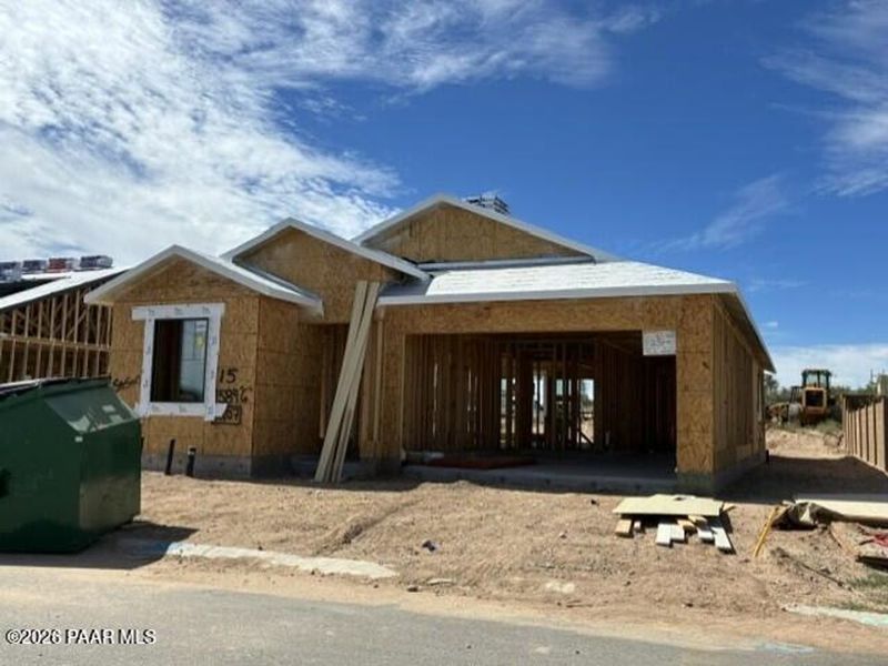 In-progress construction of a new home in South Ranch Western Collection, Prescott, AZ (Image 4). In-progress construction of a new home in South Ranch Western Collection, Prescott, AZ (Image 4).