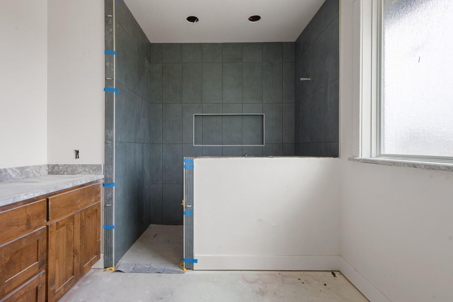 In-progress construction of a new home in , Bryan, TX (Image 9).