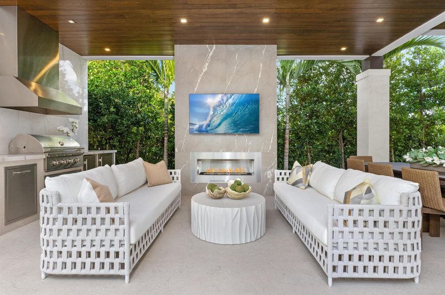 Exterior details and patio area of a home in , Boca Raton (Image 23). Exterior details and patio area of a home in , Boca Raton (Image 23).