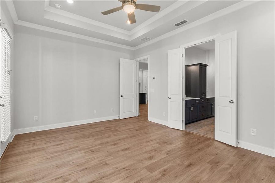 Spacious, unfurnished interior of a new home in Promenade at Sawnee Village, Cumming (Image 29).