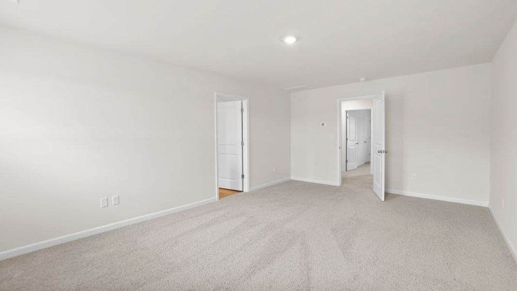 Spacious, unfurnished interior of a new home in Bentley Park, Greenwood (Image 35). Spacious, unfurnished interior of a new home in Bentley Park, Greenwood (Image 35).