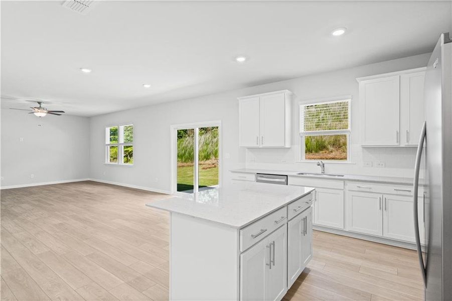 Furnished interior view inside a new home in Avery Ridge, Gainesville (Image 10).