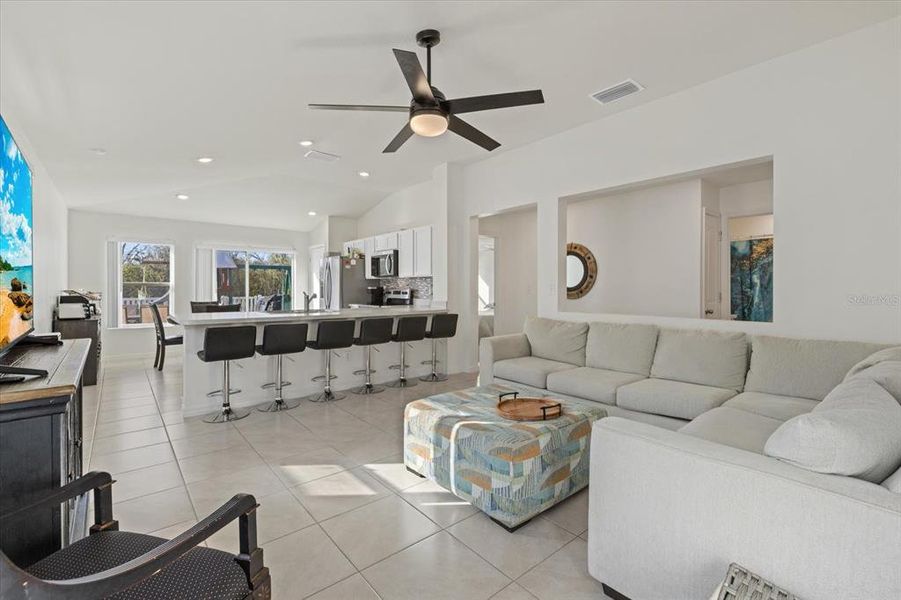 Furnished interior view inside a new home in , Parrish (Image 5).