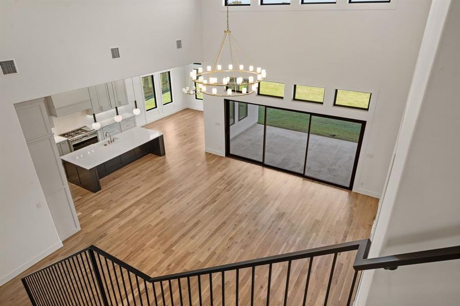 Furnished interior view inside a new home in Montclair, Prosper (Image 10).