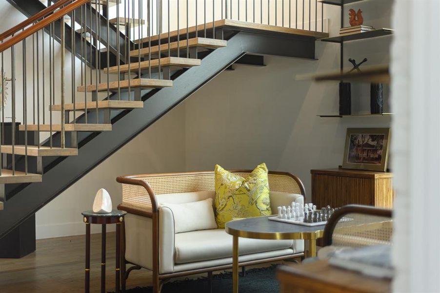 Furnished interior view inside a new home in , Dallas (Image 13).