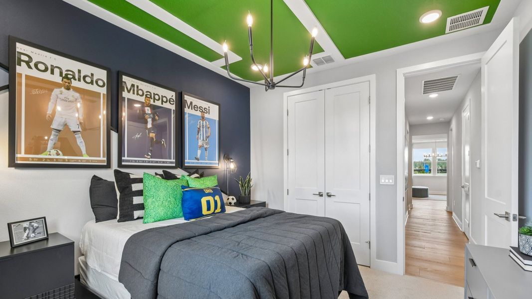Representative furnished interior of a home built from the Marigold by DRB Homes in Ardisia Park, New Smyrna Beach (Image 63).