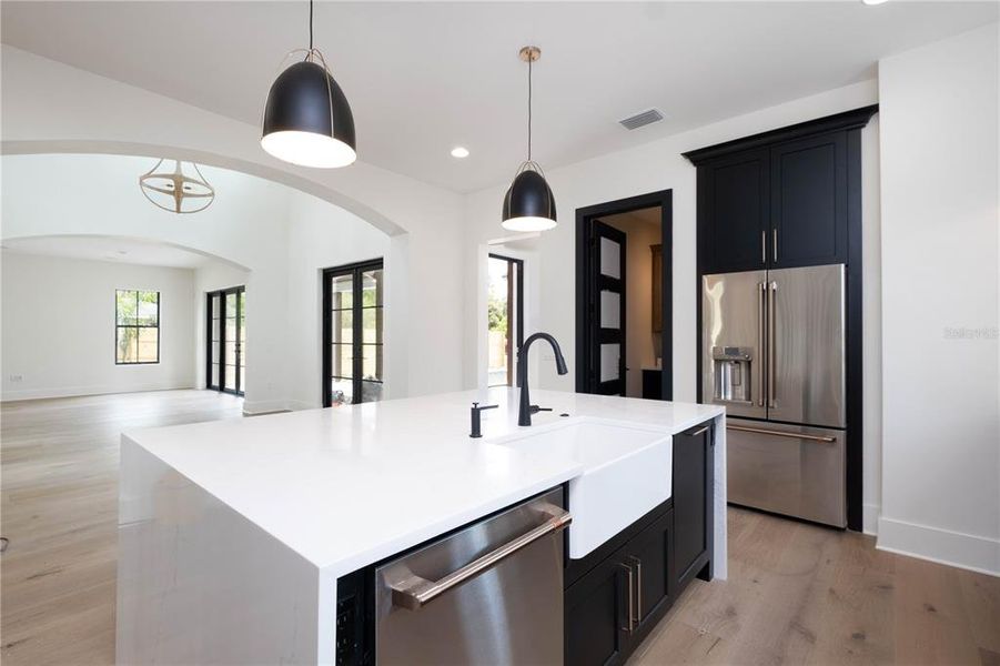 Furnished interior view inside a new home in , Tampa (Image 13).