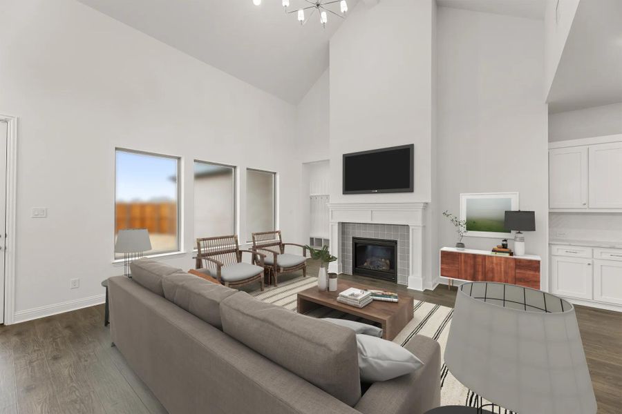 The Brenner A Family Room