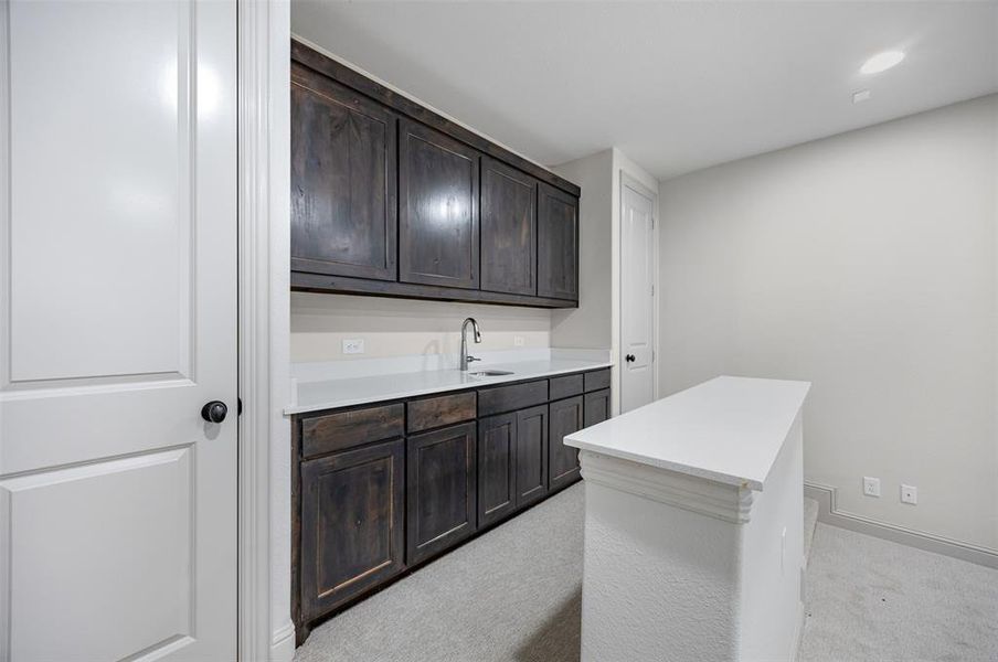 Furnished interior view inside a new home in Waterfall Ranch - 1 Acre Lots, Waxahachie (Image 11). Furnished interior view inside a new home in Waterfall Ranch - 1 Acre Lots, Waxahachie (Image 11).