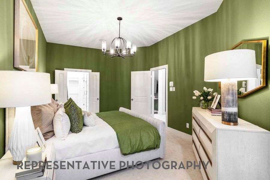 Furnished interior view inside a new home in Woodforest Townhomes, Montgomery (Image 4). Furnished interior view inside a new home in Woodforest Townhomes, Montgomery (Image 4).