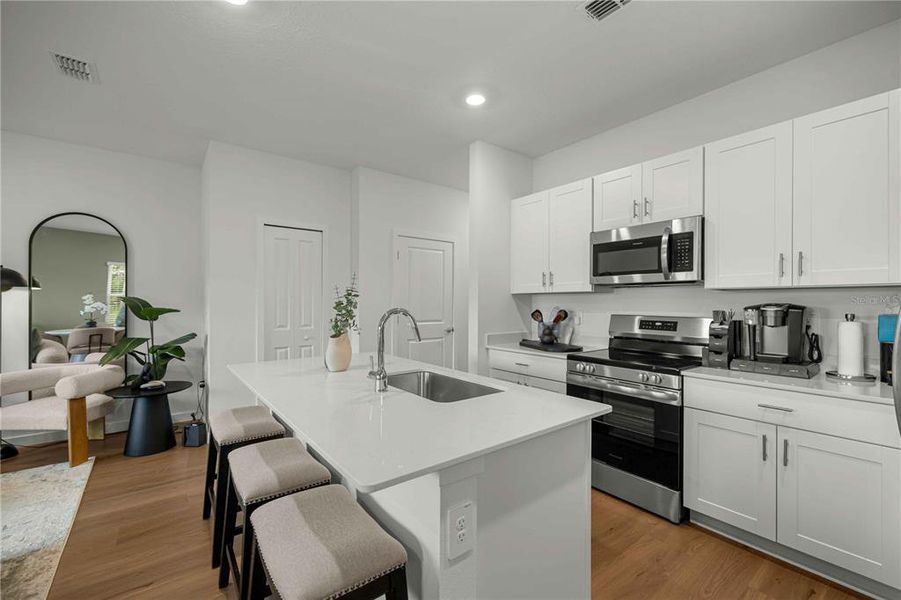 Furnished interior view inside a new home in , Ocala (Image 17).