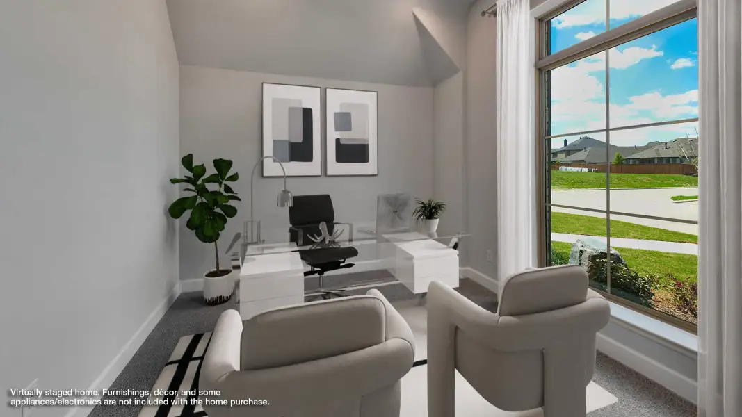Furnished interior view inside a new home in Kresston, Montgomery (Image 6).
