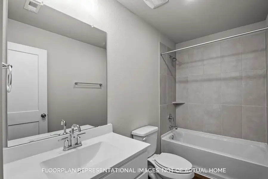 Furnished interior view inside a new home in Moran Ranch, Willis (Image 6).