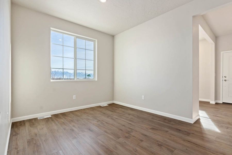 Spacious, unfurnished interior of a new home in Bradley Heights, Colorado Springs (Image 12). Spacious, unfurnished interior of a new home in Bradley Heights, Colorado Springs (Image 12).