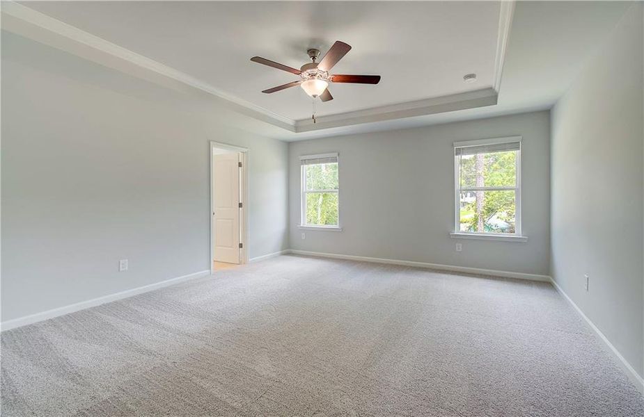Spacious, unfurnished interior of a new home in Enclave at Evergreen, Fairburn (Image 26).