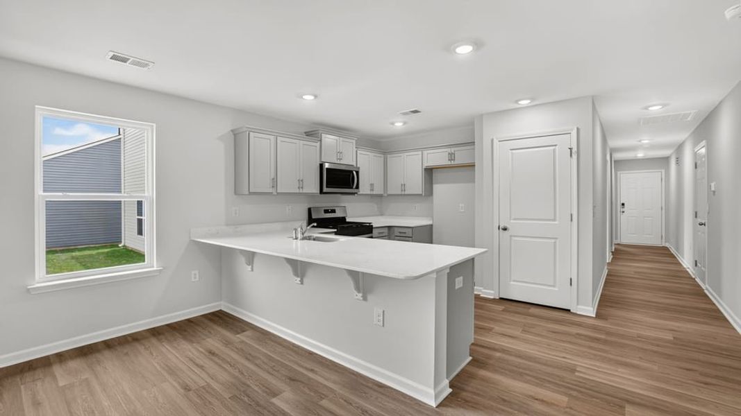 Furnished interior view inside a new home in Tyger Pines, Moore (Image 8).