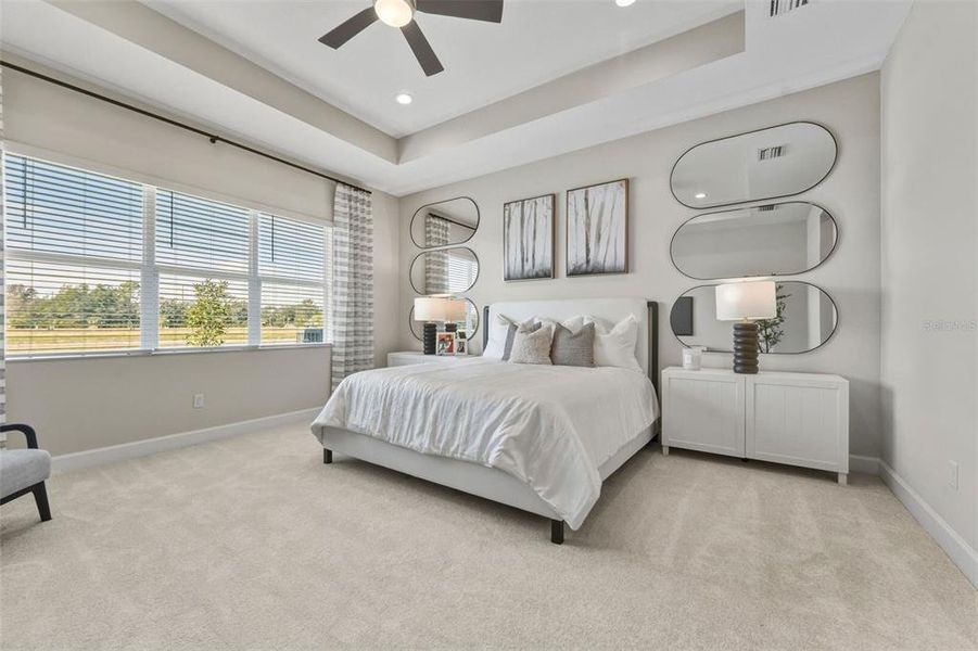 Furnished interior view inside a new home in Valencia Ridge, Wesley Chapel (Image 8).