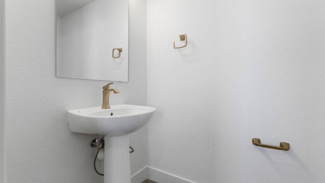 Furnished interior view inside a new home in Dillon Pointe - Skyview, Broomfield (Image 14).