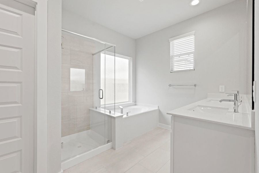 Furnished interior view inside a new home in Grand Oaks Village, Houston (Image 8). Furnished interior view inside a new home in Grand Oaks Village, Houston (Image 8).