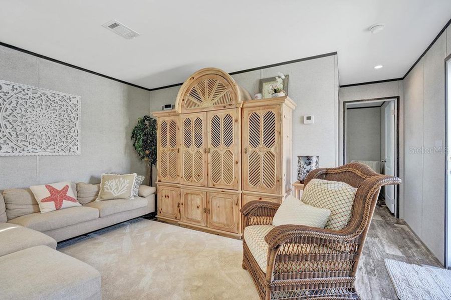 Furnished interior view inside a new home in , Jensen Beach (Image 10). Furnished interior view inside a new home in , Jensen Beach (Image 10).