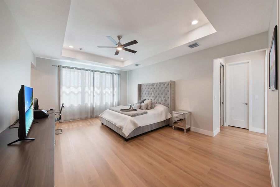 Furnished interior view inside a new home in , Boca Raton (Image 36).