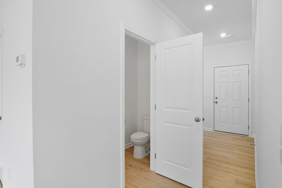 Furnished interior view inside a new home in The Retreat at Browns Ridge, Newnan (Image 25).