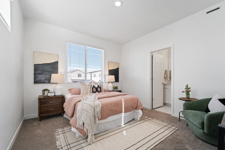 Representative exterior photo of a completed home built from the Telluride by Baessler Homes in Liberty Draw, Evans, CO (Image 36).