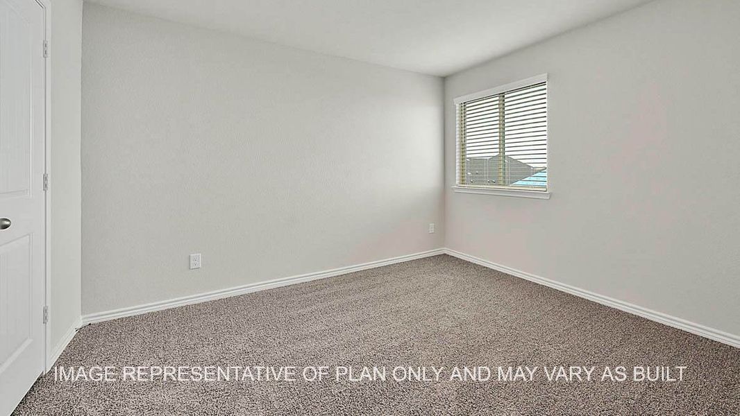 Spacious, unfurnished interior of a new home in Southern Pointe, College Station (Image 21).