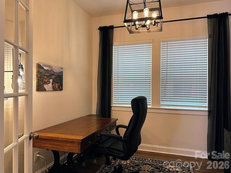 Office/Flex Space w/ French Doors Off Foyer