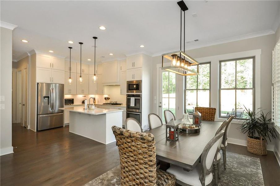 Furnished interior view inside a new home in , Woodstock (Image 14).