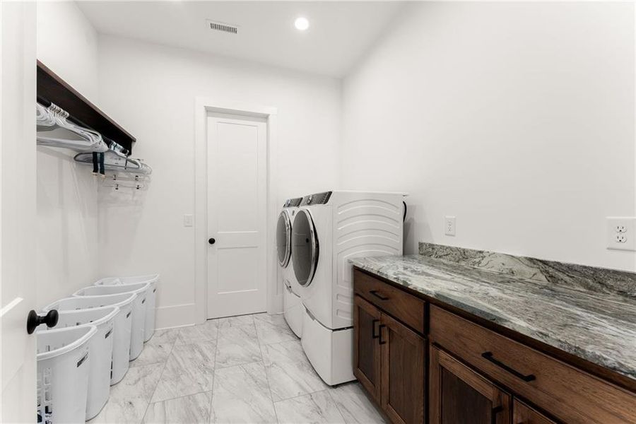 Furnished interior view inside a new home in , Cleveland (Image 5).