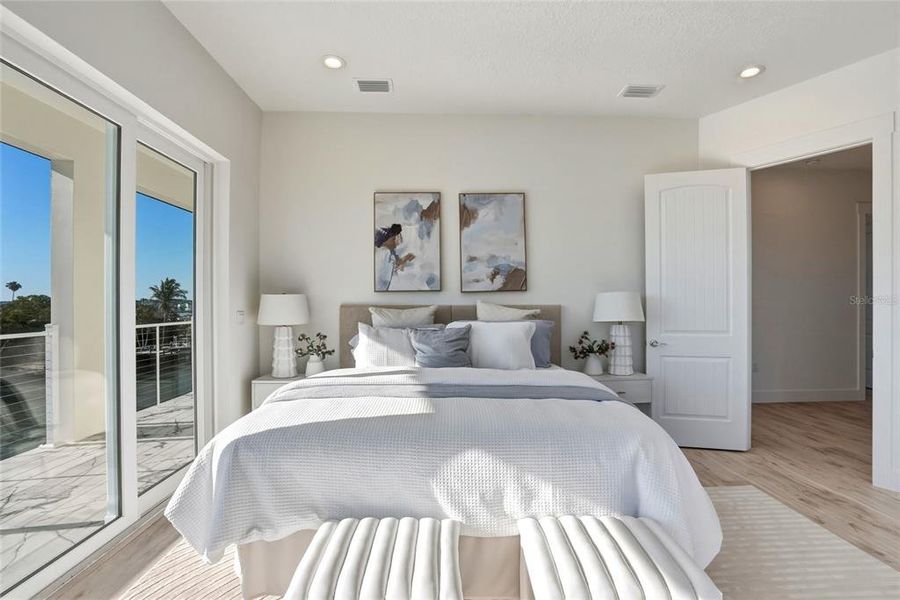Furnished interior view inside a new home in , Madeira Beach (Image 13).