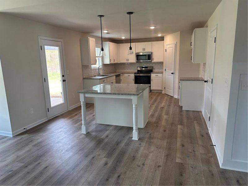 Furnished interior view inside a new home in , Auburn (Image 9).