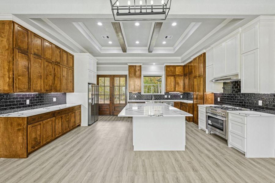 Furnished interior view inside a new home in , Dayton (Image 6).