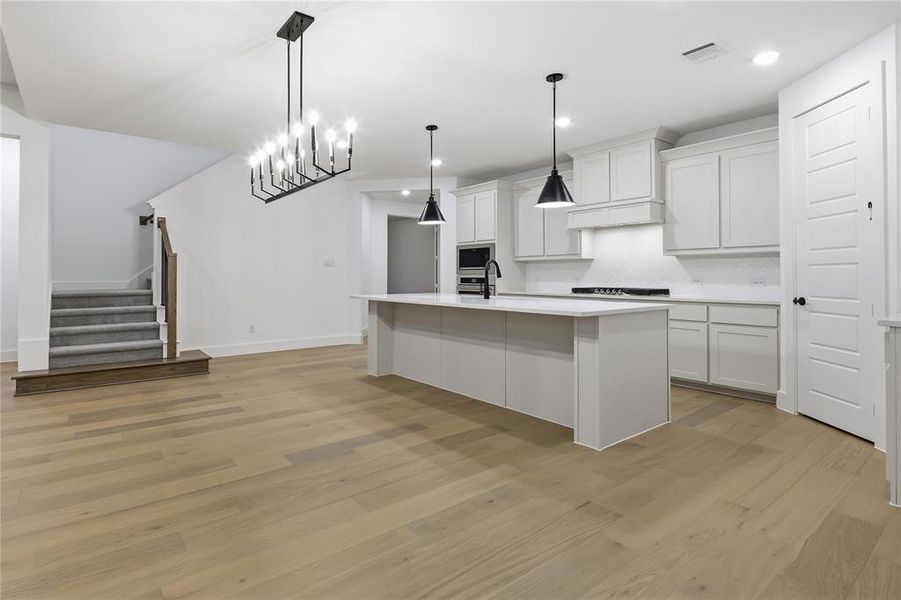 Furnished interior view inside a new home in Pecan Grove, Burleson (Image 4).