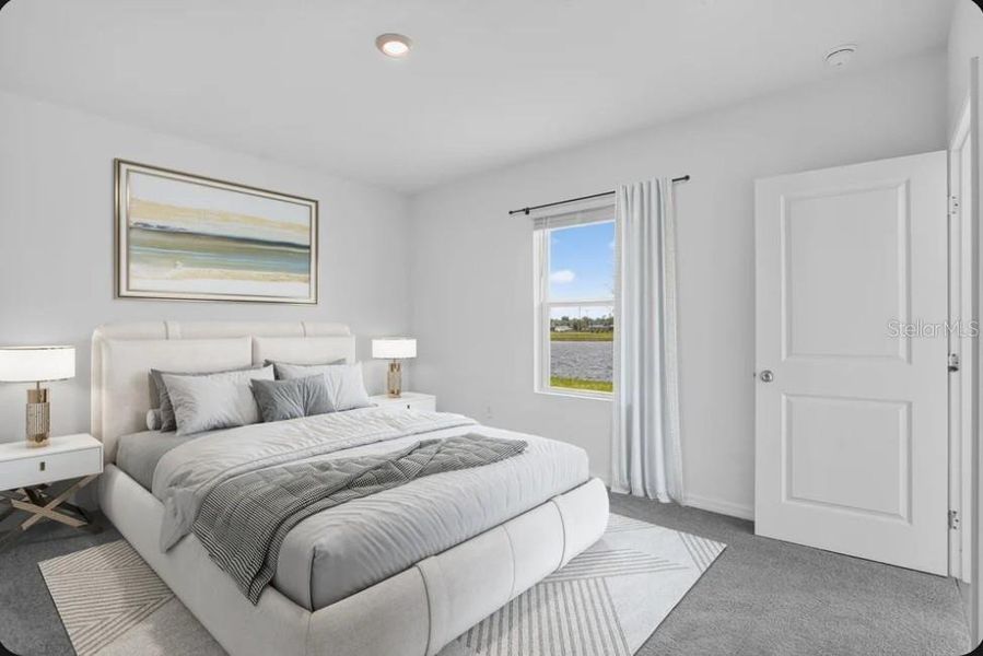 Furnished interior view inside a new home in Coasterra Community Group Page, Palmetto (Image 4).
