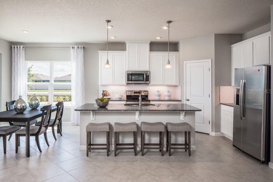 Furnished interior view inside a new home in Hammock Oaks, Lady Lake (Image 6).