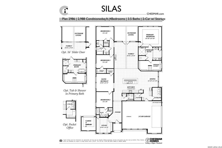 2D floor plan layout of this home in Sienna Lakes, San Antonio, TX (Image 3). 2D floor plan layout of this home in Sienna Lakes, San Antonio, TX (Image 3).