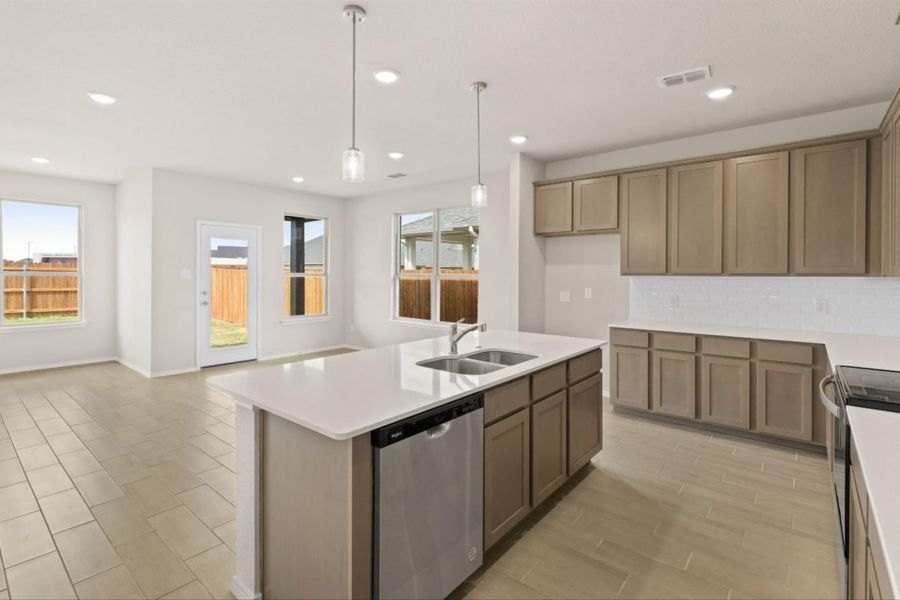 Representative furnished interior of a home built from the Basswood II Colony At Pinehurst Signature by Brohn Homes in Colony at Pinehurst, Pinehurst (Image 8).