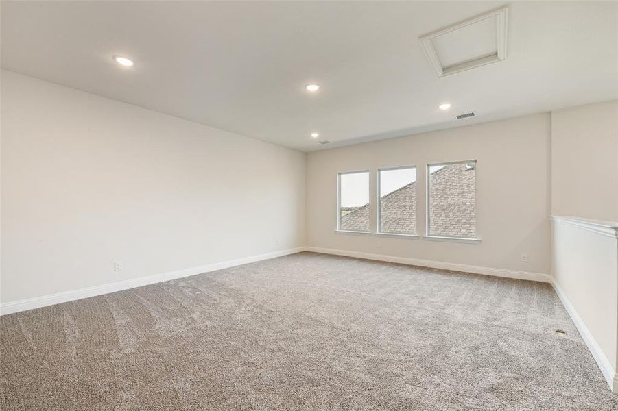Spacious, unfurnished interior of a new home in Arbors at Legacy Hills, Celina (Image 18). Spacious, unfurnished interior of a new home in Arbors at Legacy Hills, Celina (Image 18).